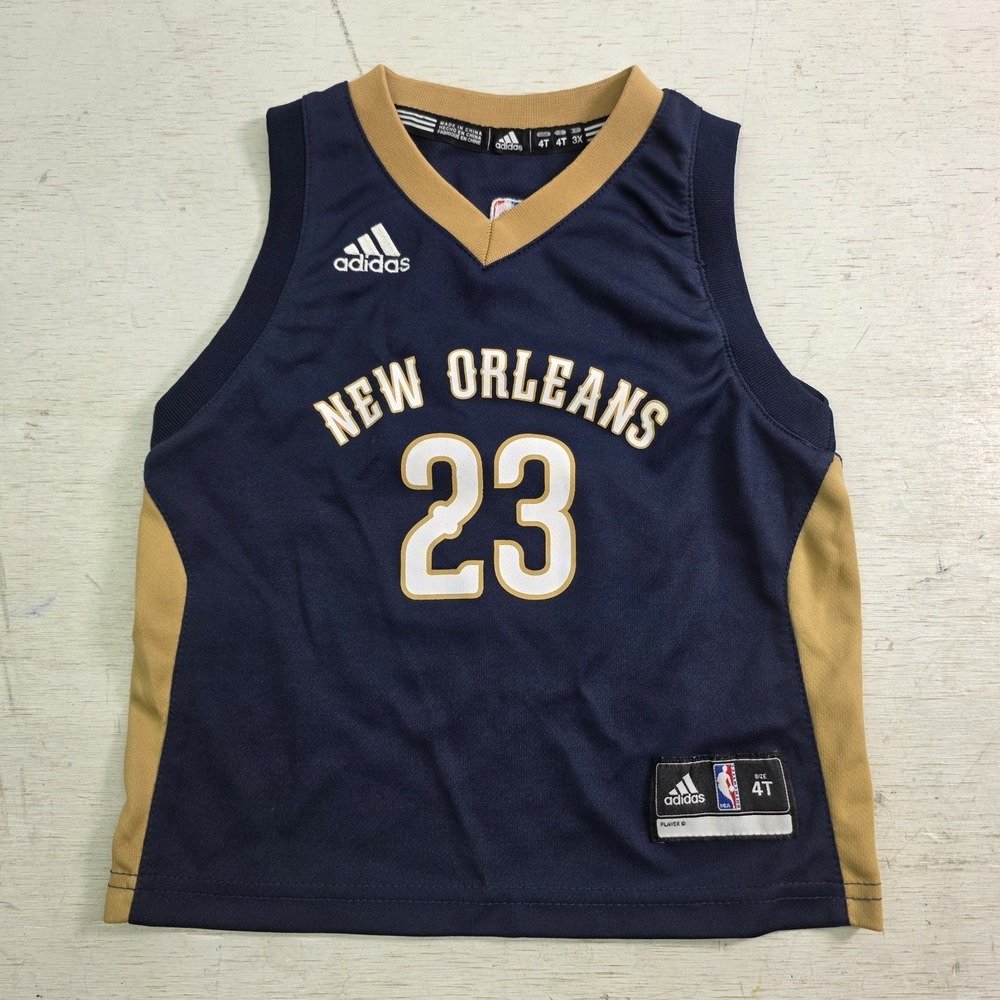 Adidas NBA New Orleans Pelicans #23 Anthony Davis Jersey Toddlers‎ Kids Boys 4T
